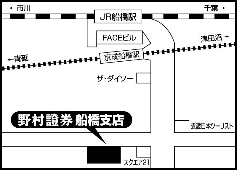 船橋支店地図