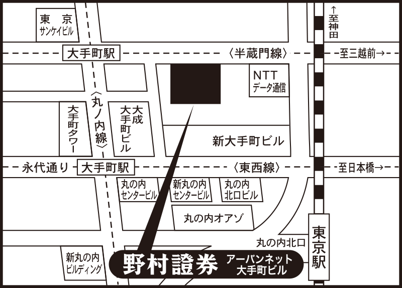 本店金融マネジメント部地図
